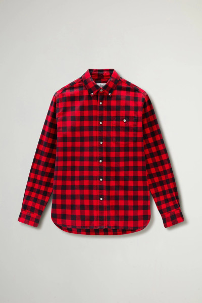 KOŠEĽA WOOLRICH TRADITIONAL FLANNEL SHIRT - Fotografia č. 5
