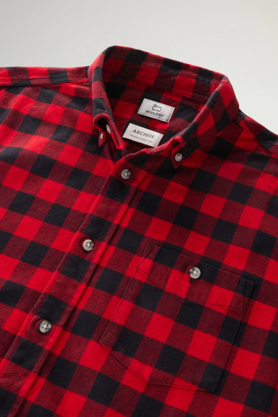 KOŠEĽA WOOLRICH TRADITIONAL FLANNEL SHIRT - Fotografia č. 6