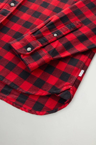 KOŠEĽA WOOLRICH TRADITIONAL FLANNEL SHIRT - Fotografia č. 7