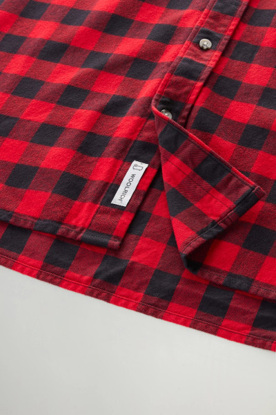 KOŠEĽA WOOLRICH TRADITIONAL FLANNEL SHIRT - Fotografia č. 8