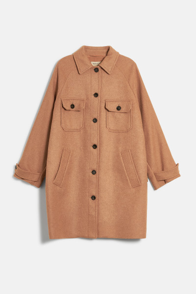 BUNDA WOOLRICH COMPACT WOOL OVERSHIRT - Fotografie č. 1