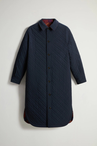 KABÁT WOOLRICH COMPACT WOOL OVERCOAT - Fotografia č. 6