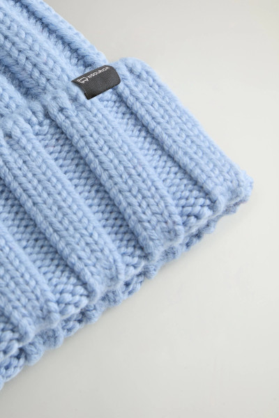ČAPICA WOOLRICH BEANIE CASHMERE POM POM - Fotografia č. 3