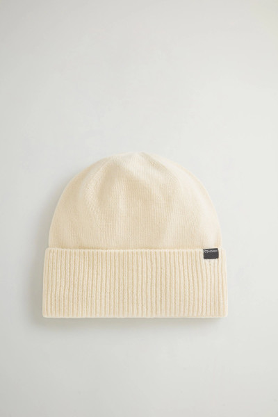 ČAPICA WOOLRICH CASHMERE RIBBED BEANIE - Fotografia č. 1