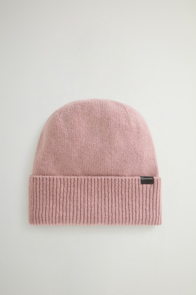 ČAPICA WOOLRICH CASHMERE RIBBED BEANIE - Fotografia č. 1