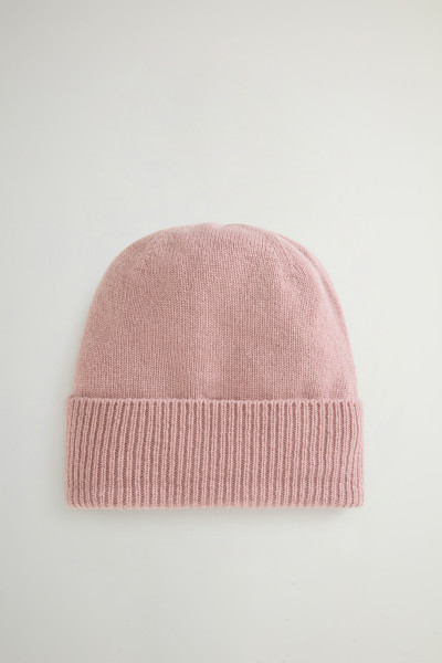ČAPICA WOOLRICH CASHMERE RIBBED BEANIE - Fotografia č. 2