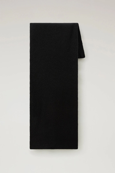 ŠÁLA WOOLRICH CASHMERE RIBBED SCARF - Fotografie č. 1