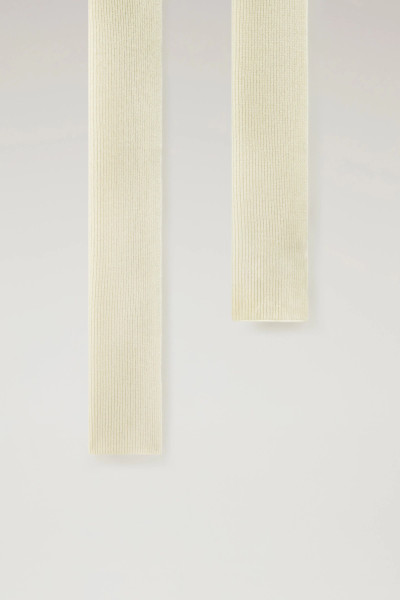 ŠÁLA WOOLRICH CASHMERE RIBBED SCARF - Fotografie č. 3