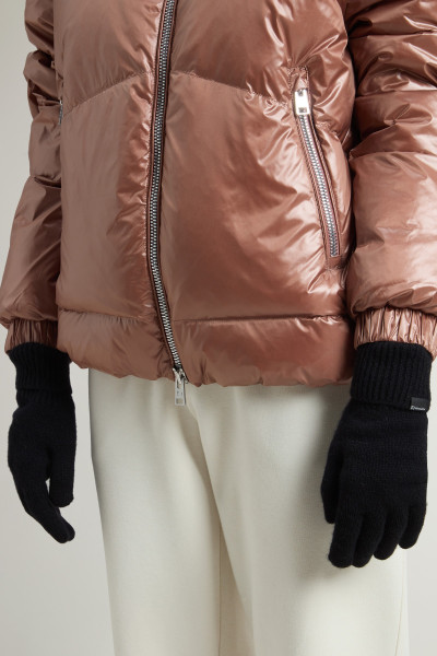 KESZTYŰ WOOLRICH CASHMERE RIBBED GLOVES - Kép 1