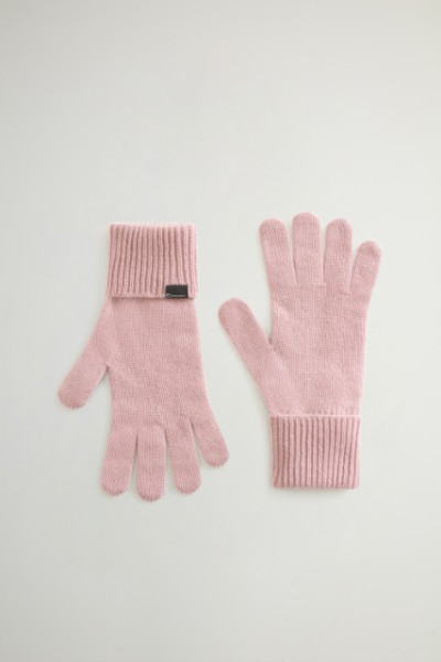 KESZTYŰ WOOLRICH CASHMERE RIBBED GLOVES - Kép 1