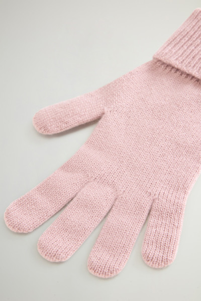 KESZTYŰ WOOLRICH CASHMERE RIBBED GLOVES - Kép 2