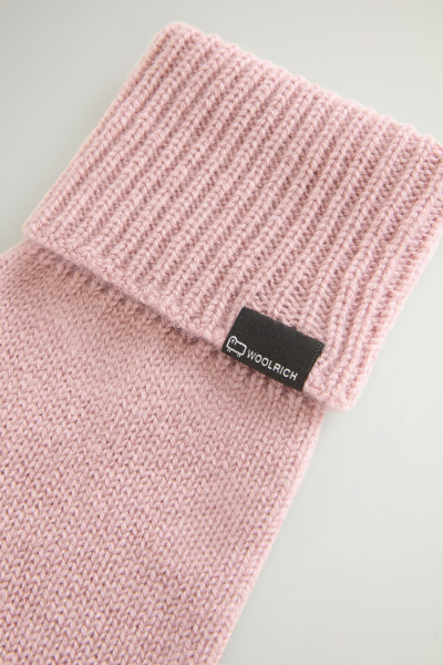 KESZTYŰ WOOLRICH CASHMERE RIBBED GLOVES - Kép 3