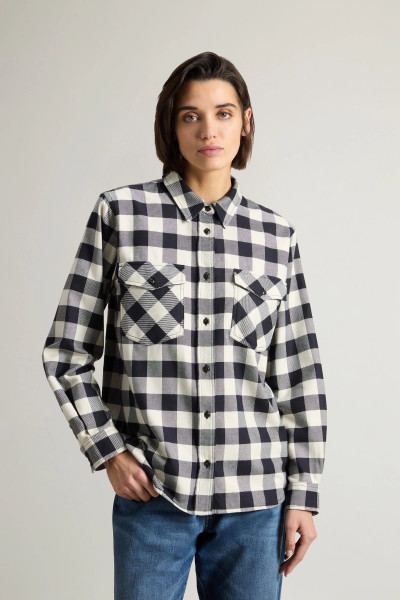 ING WOOLRICH MED WEIGHT FLANNEL SHIRT - Kép 1