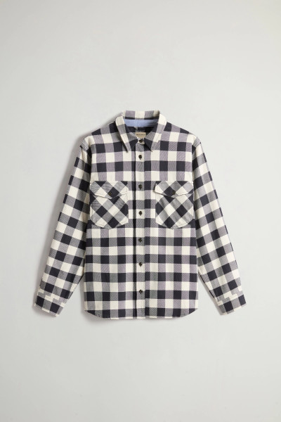 ING WOOLRICH MED WEIGHT FLANNEL SHIRT - Kép 5