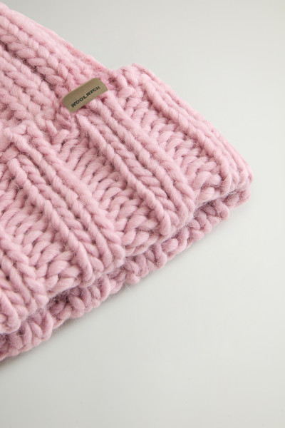 SAPKA WOOLRICH CHUNKY BEANIE - Kép 3