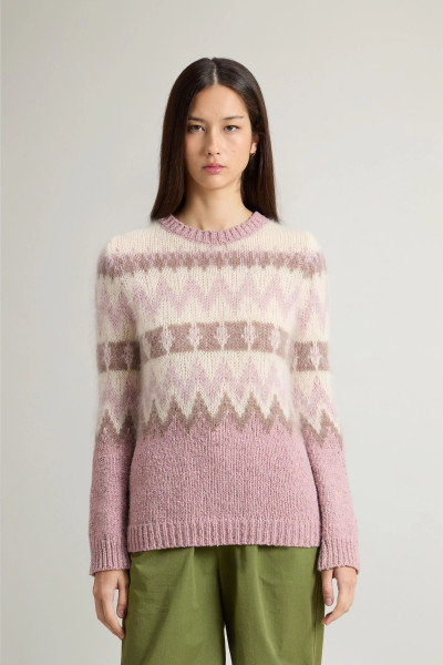 SVETR WOOLRICH AZTEC SWEATER - Fotografie č. 1