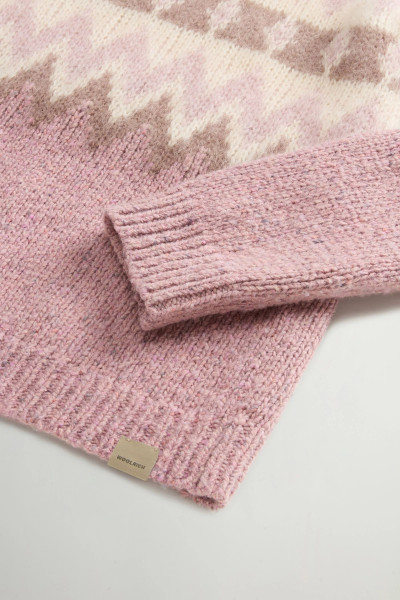 SVETR WOOLRICH AZTEC SWEATER - Fotografie č. 7