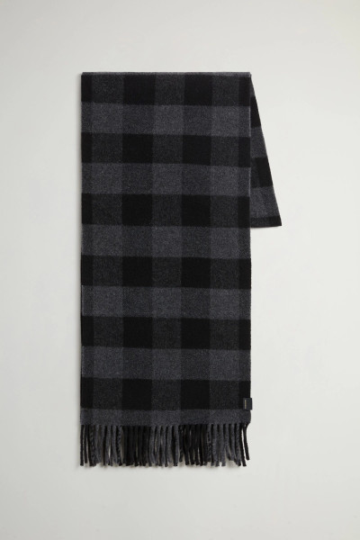 ŠÁL WOOLRICH WOOL BUFFALO CHECK SCARF - Fotografia č. 1