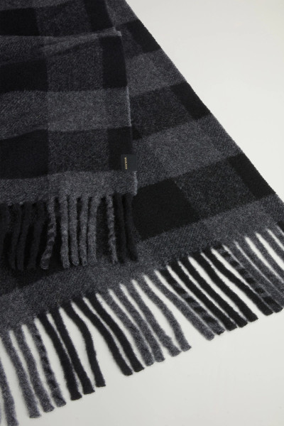 ŠÁL WOOLRICH WOOL BUFFALO CHECK SCARF - Fotografia č. 4