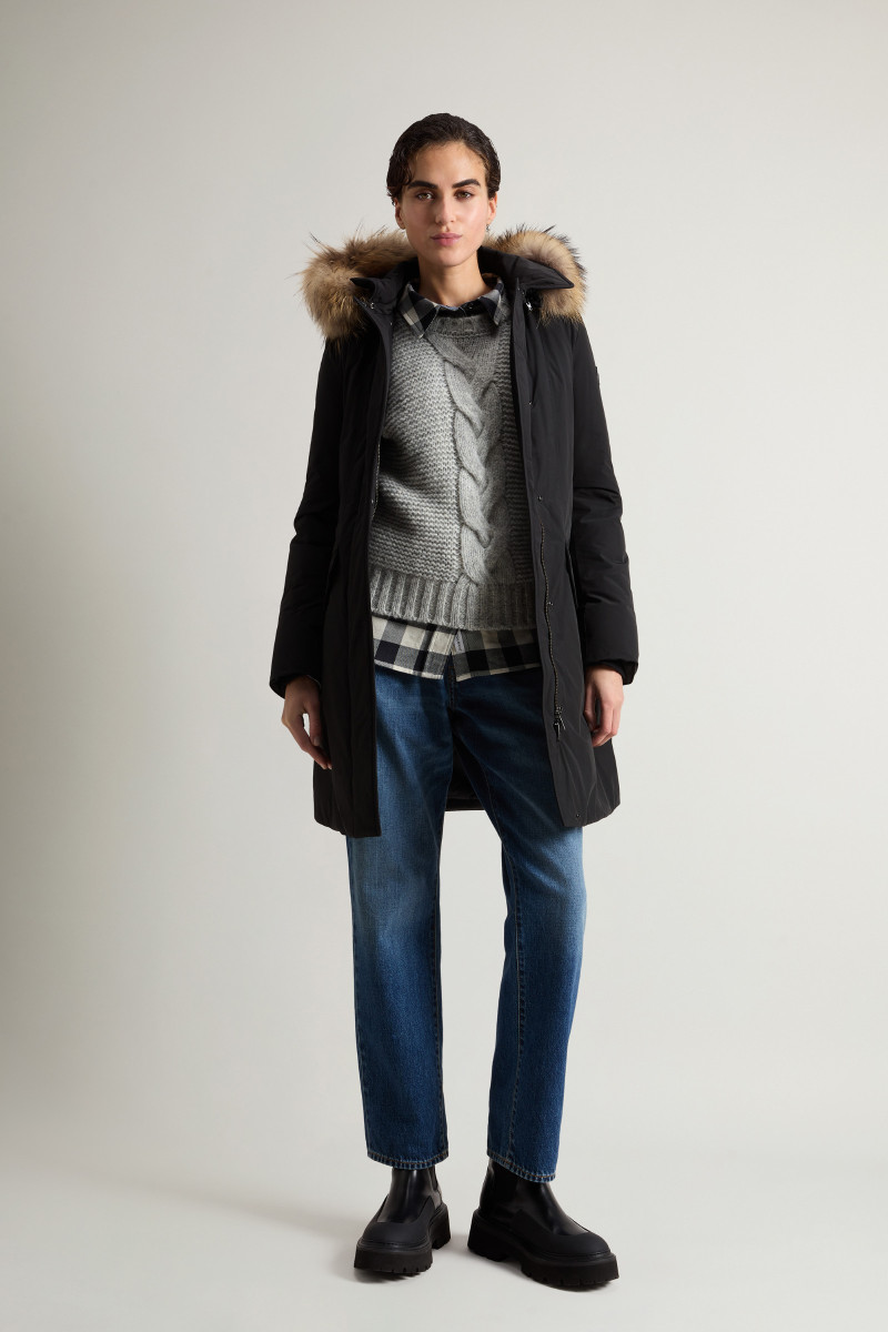 Bunda Woolrich Modern Vail Parka Black