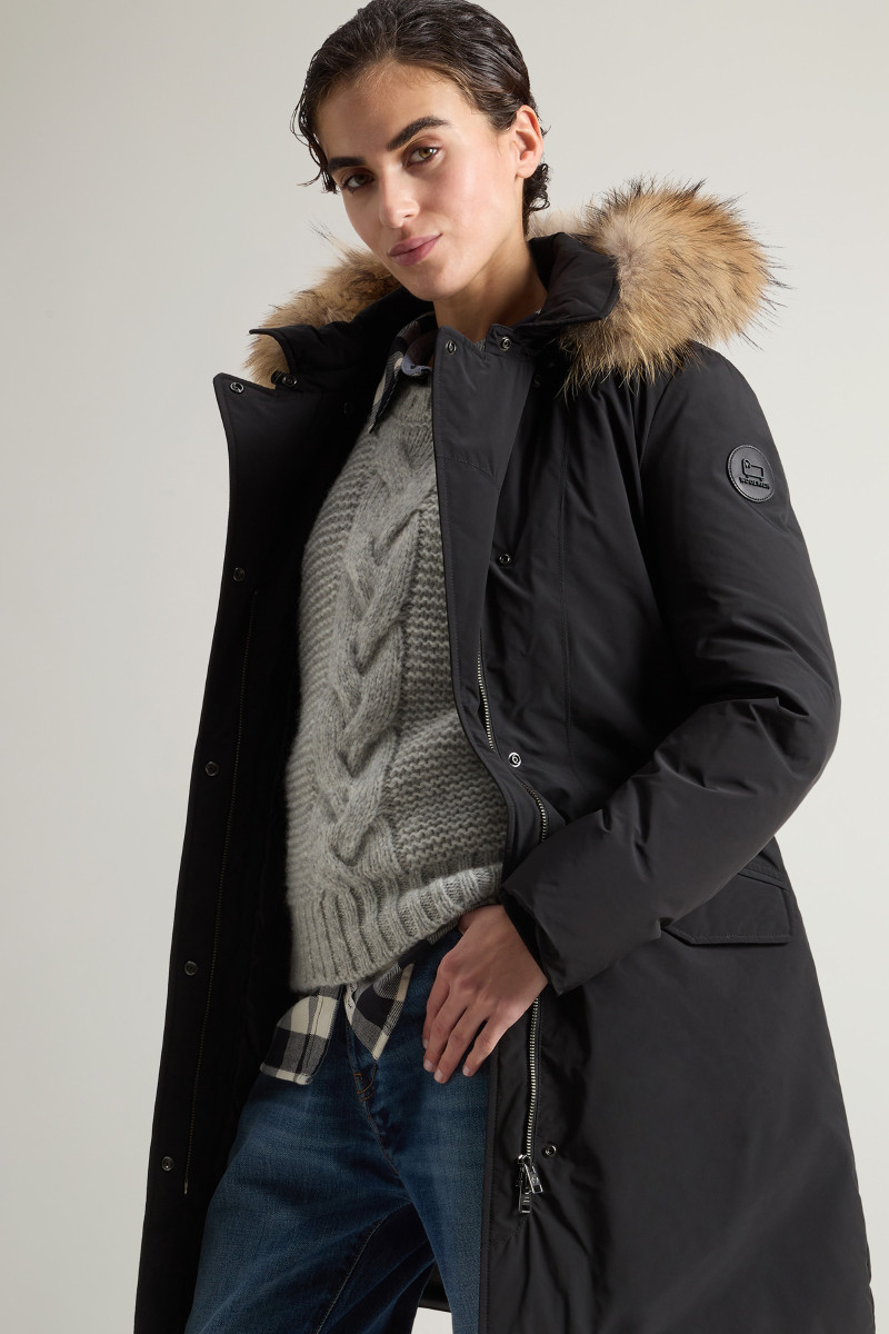 Bunda Woolrich Modern Vail Parka Black