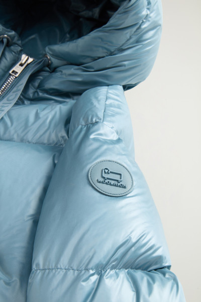 BUNDA WOOLRICH ALIQUIPPA SHORT PUFFER JACKET - Fotografie č. 7