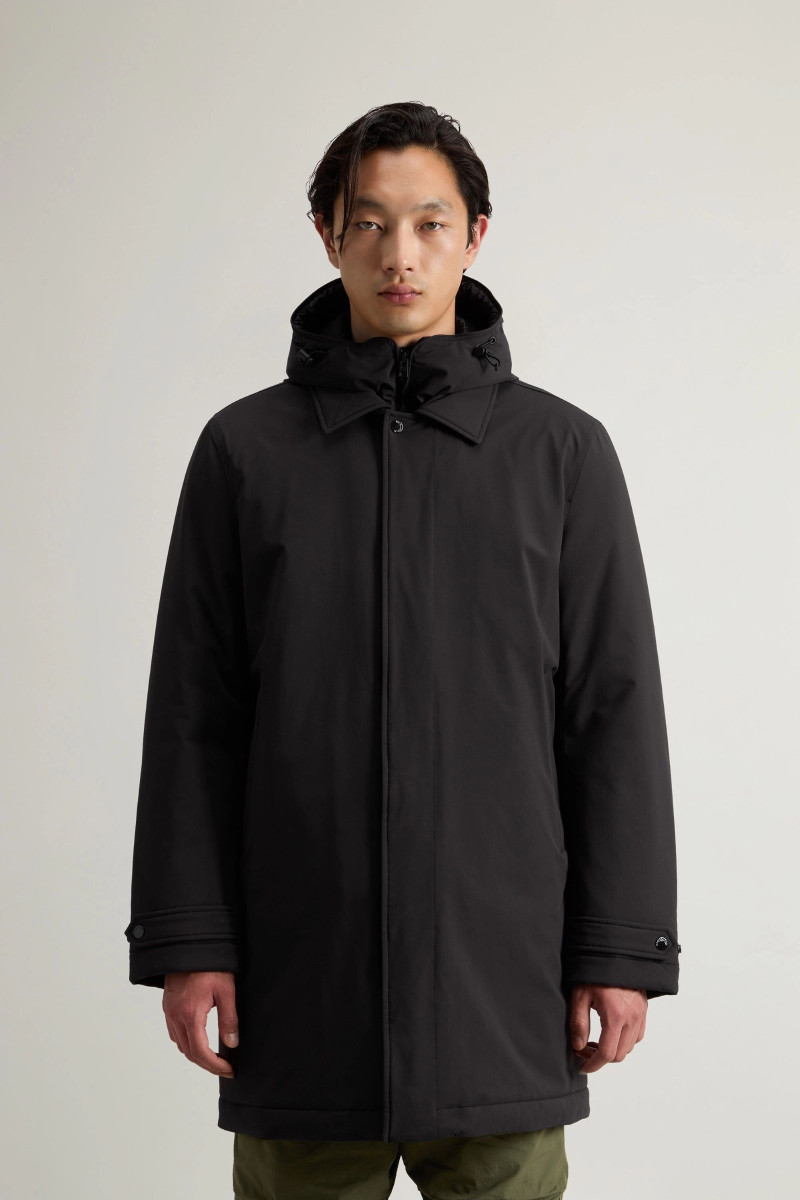 Levně Kabát woolrich stretch 2in1 carcoat black
