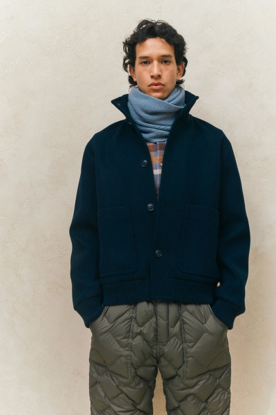 DZSEKI WOOLRICH MELTON WOOL BOMBER - Kép 9