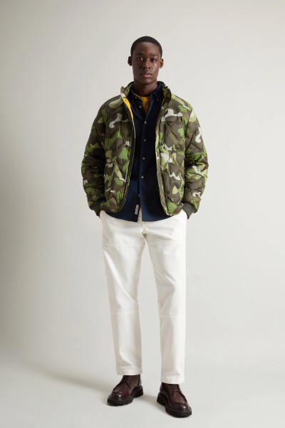 BUNDA WOOLRICH HERITAGE CAMO JACKET - Fotografie č. 2