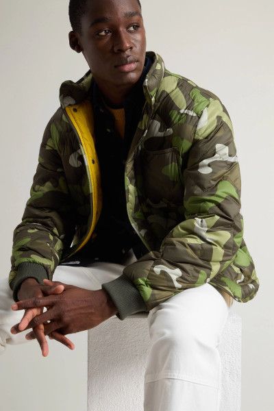 BUNDA WOOLRICH HERITAGE CAMO JACKET - Fotografie č. 4