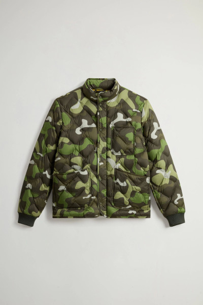 BUNDA WOOLRICH HERITAGE CAMO JACKET - Fotografie č. 5