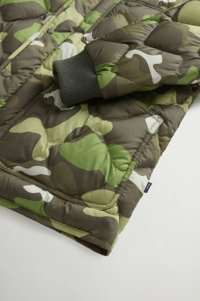 BUNDA WOOLRICH HERITAGE CAMO JACKET - Fotografie č. 7