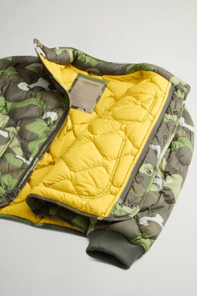BUNDA WOOLRICH HERITAGE CAMO JACKET - Fotografie č. 8
