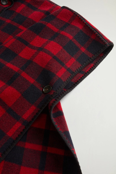 PONČO WOOLRICH BLANKET CAPE - Fotografie č. 11