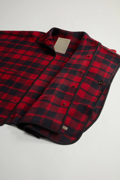 PONČO WOOLRICH BLANKET CAPE - Fotografie č. 6