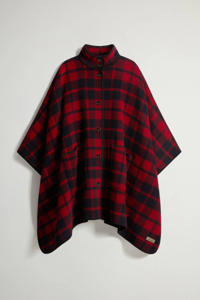 PONČO WOOLRICH BLANKET CAPE - Fotografie č. 7