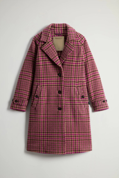 KABÁT WOOLRICH SOFT BRUSH COAT - Fotografie č. 5