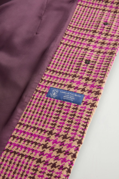 KABÁT WOOLRICH SOFT BRUSH COAT - Fotografie č. 8