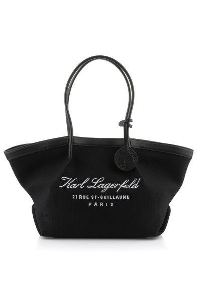 KABELKA KARL LAGERFELD HOTEL KARL MD TOTE CANVAS - Fotografie č. 1