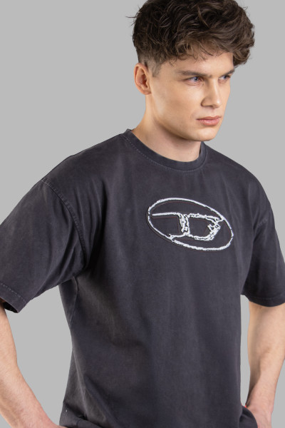 TRIČKO DIESEL T-BOXT-Q22 T-SHIRT - Fotografie č. 2