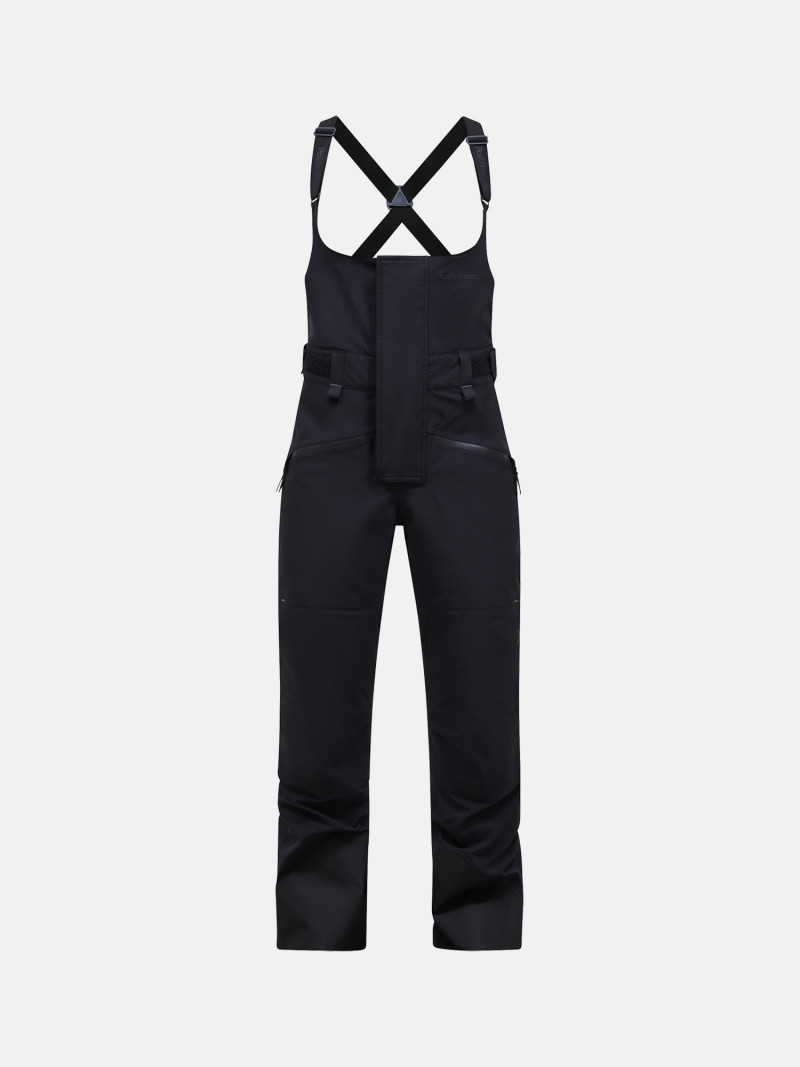 Nohavice Peak Performance W 2L Stretch Bib Pants Black