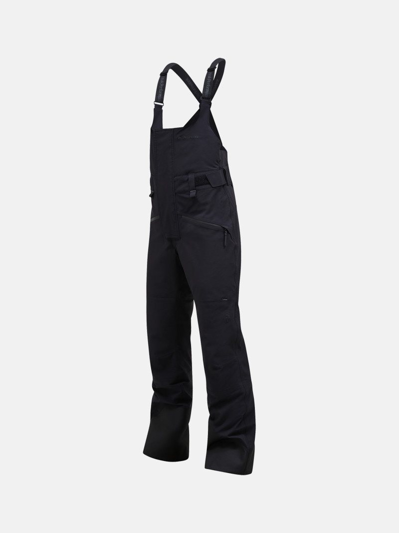 Nohavice Peak Performance W 2L Stretch Bib Pants Black