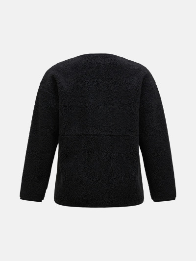 MIKINA PEAK PERFORMANCE W HEAVY PILE OVERSIZED CARDIGAN - Fotografie č. 3
