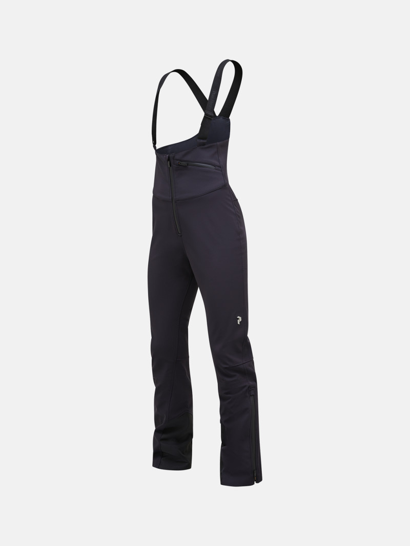 Nohavice Peak Performance W Stretch Bib Pants Black