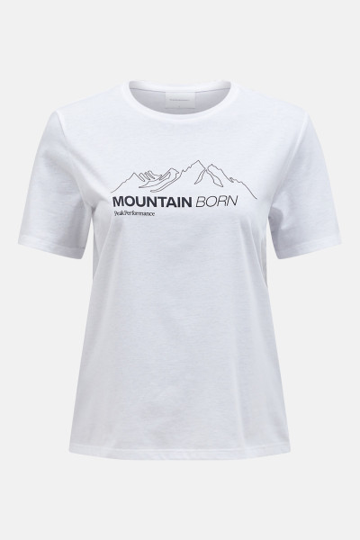 TRIČKO PEAK PERFORMANCE W EXPLORE GRAPHIC TEE - Fotografie č. 1