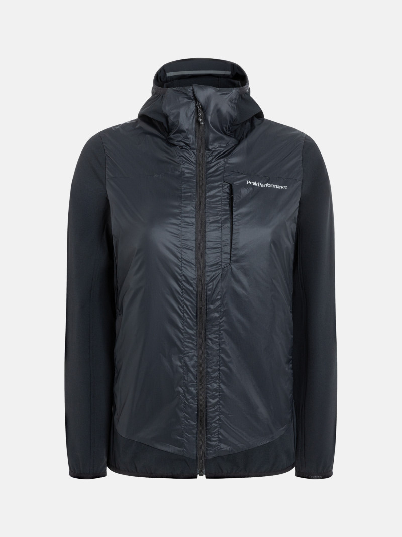 Bunda Peak Performance W Radiance Hybrid Hood Black