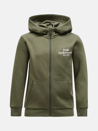 MELEGÍTŐ FELSŐ PEAK PERFORMANCE JR ORIGINAL ZIP HOOD - Kép 1