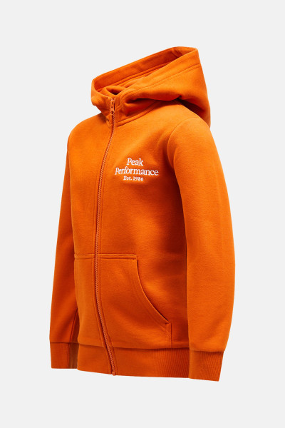 MELEGÍTŐFELSŐ PEAK PERFORMANCE JR ORIGINAL ZIP HOOD - Kép 2