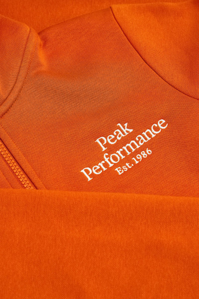 MELEGÍTŐFELSŐ PEAK PERFORMANCE JR ORIGINAL ZIP HOOD - Kép 4