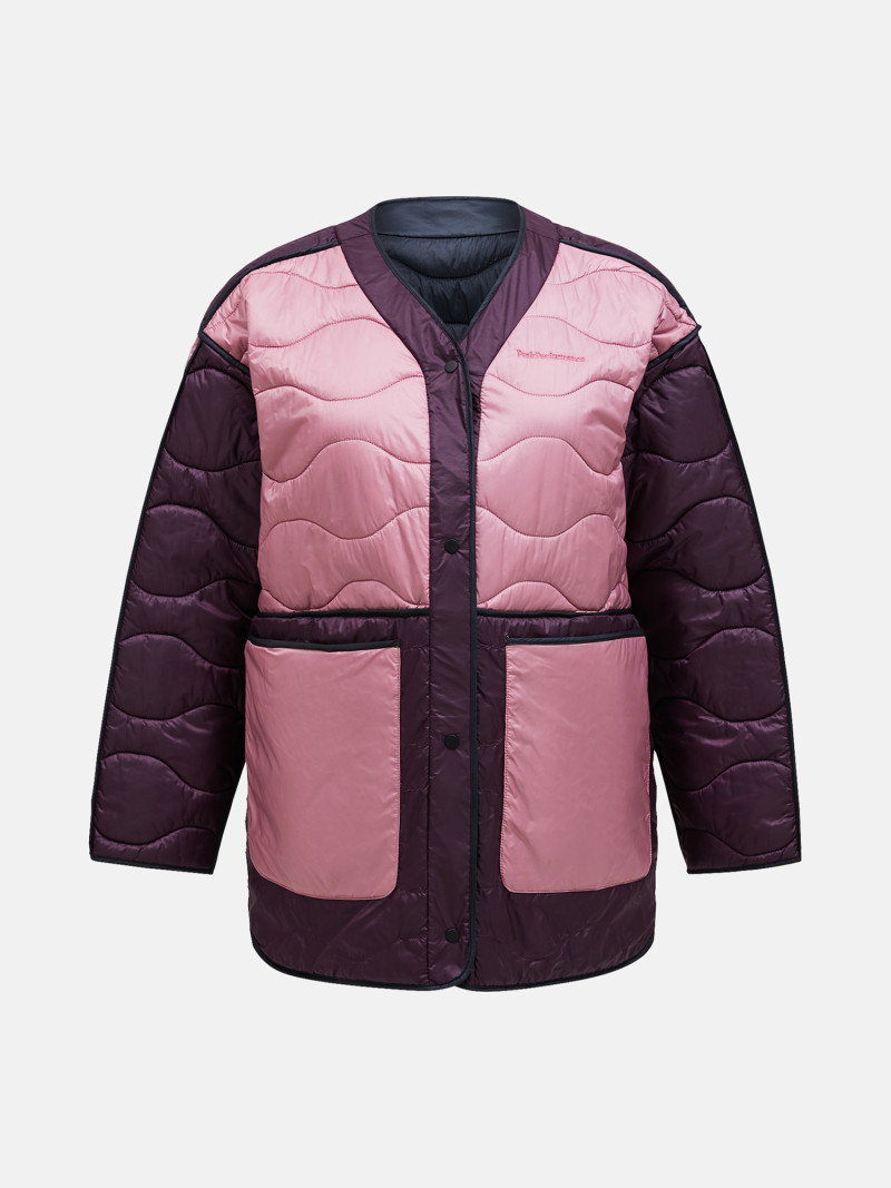 Bunda Peak Performance W Helium Reversible Synthetic Jacket Black